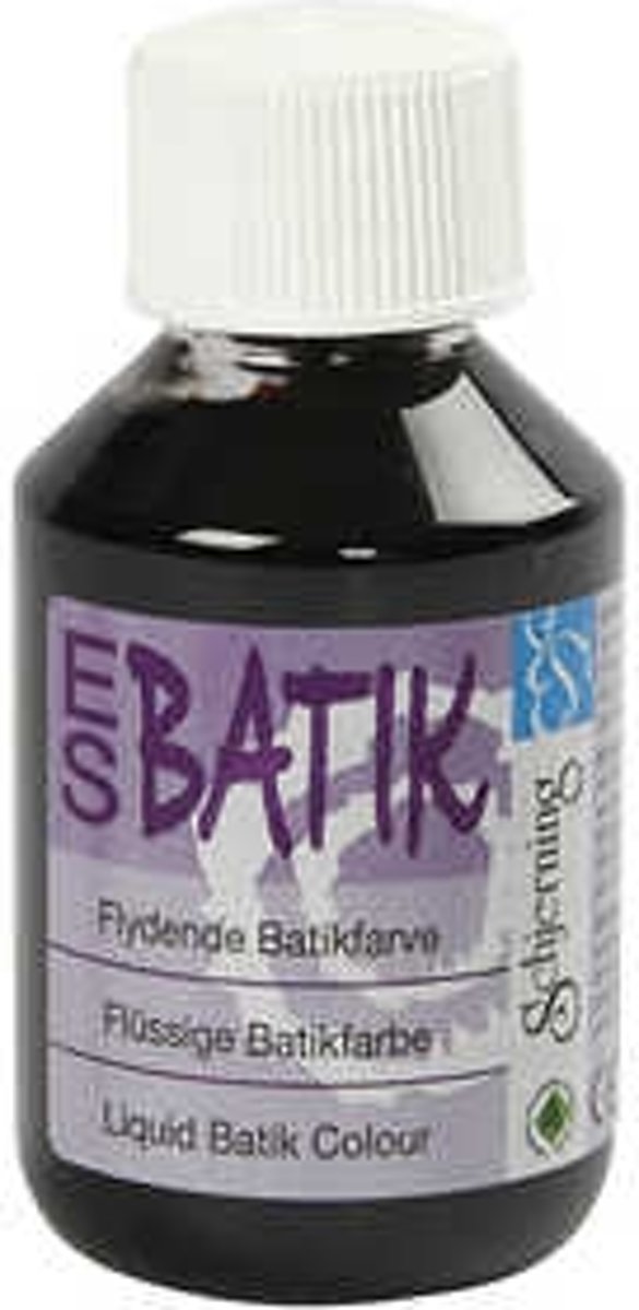 Batikverf, zwart, 100ml [HOB-33344]